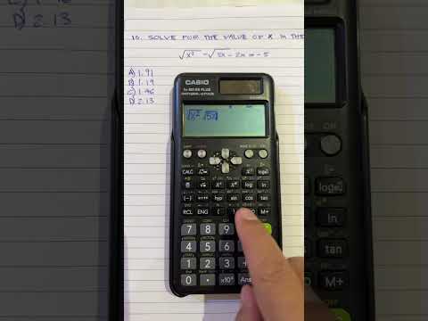 Calculator technique, how