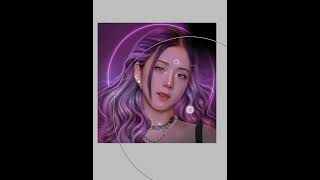 ## blackpink jisoo glow up## ibis paint edit##