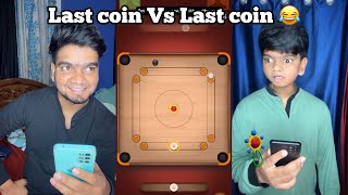 Last coin vs Last coin Carrom match 😂 | Arun Vs Butta | Arun Karthick |