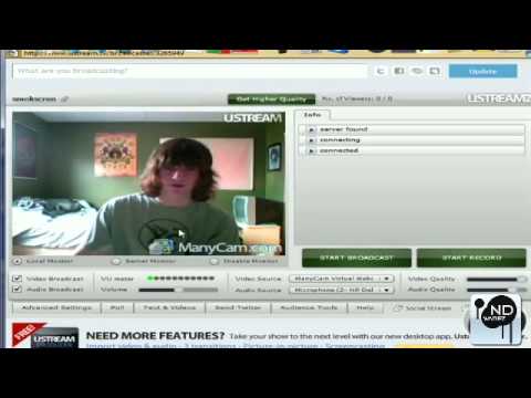 Record Your Screen On Ustream.avi