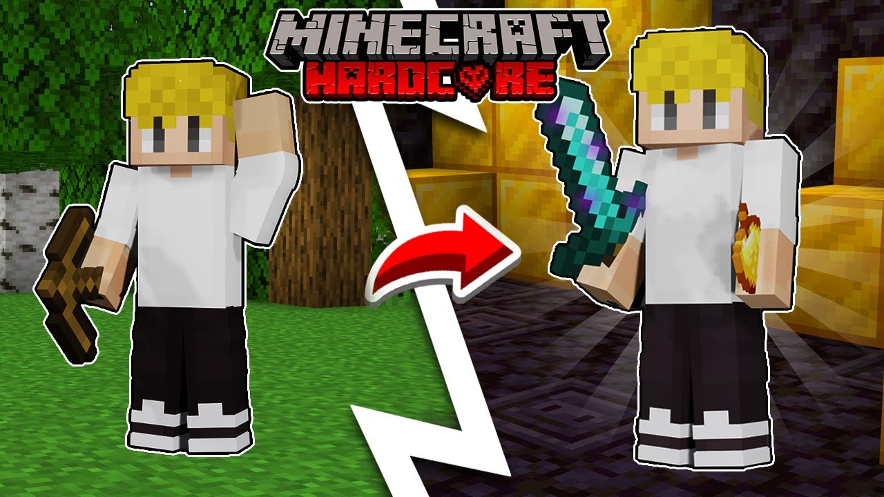 Ich hatte den besten start in Minecraft Hardcore