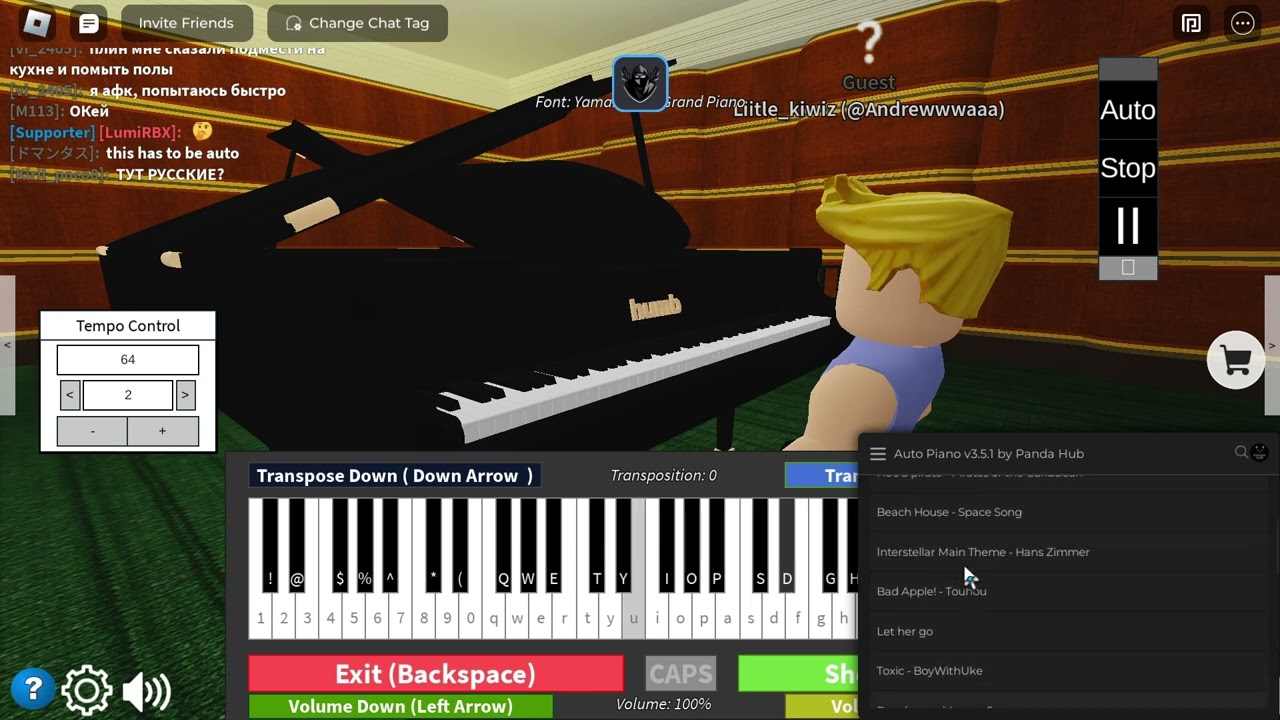 OP BEST AUTO PIANO SCRIPT YouTube 