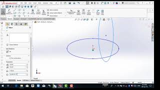 06 solidworks tutorial for beginner sketching of ellipse, partial ellipse and parabola and conic
