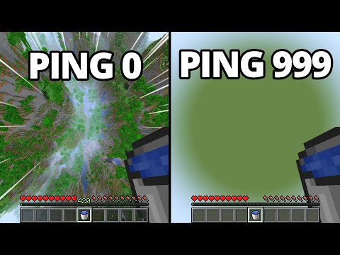 MLG water bucket ping 0 vs ping 999