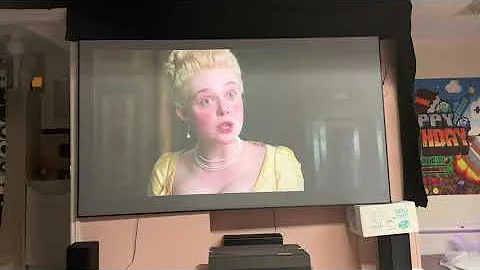 VAVA ALR Projector Screen - Test with Lights ON and OFF