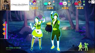 JUST DANCE: Come on Eileen by Dixy's Midnight Runners // 2 players // Difficult level: HARD