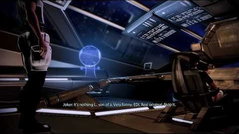 Mass Effect 2 - EDI playing with Joker