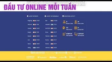 Tập hợp HYIP trong tuần 27.3.2019 | Những web đầu tư lãi cao nhiều người Việt Nam chơi