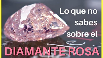 ¿Qué es un diamante rosa?