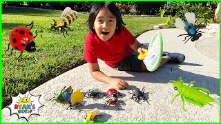 Kids Bug Hunt at home and learn about Bugs facts with Ryan!