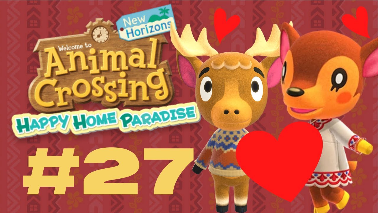 When Erik Met Fauna! Animal Crossing Happy Home Paradise! Part 27 YouTube