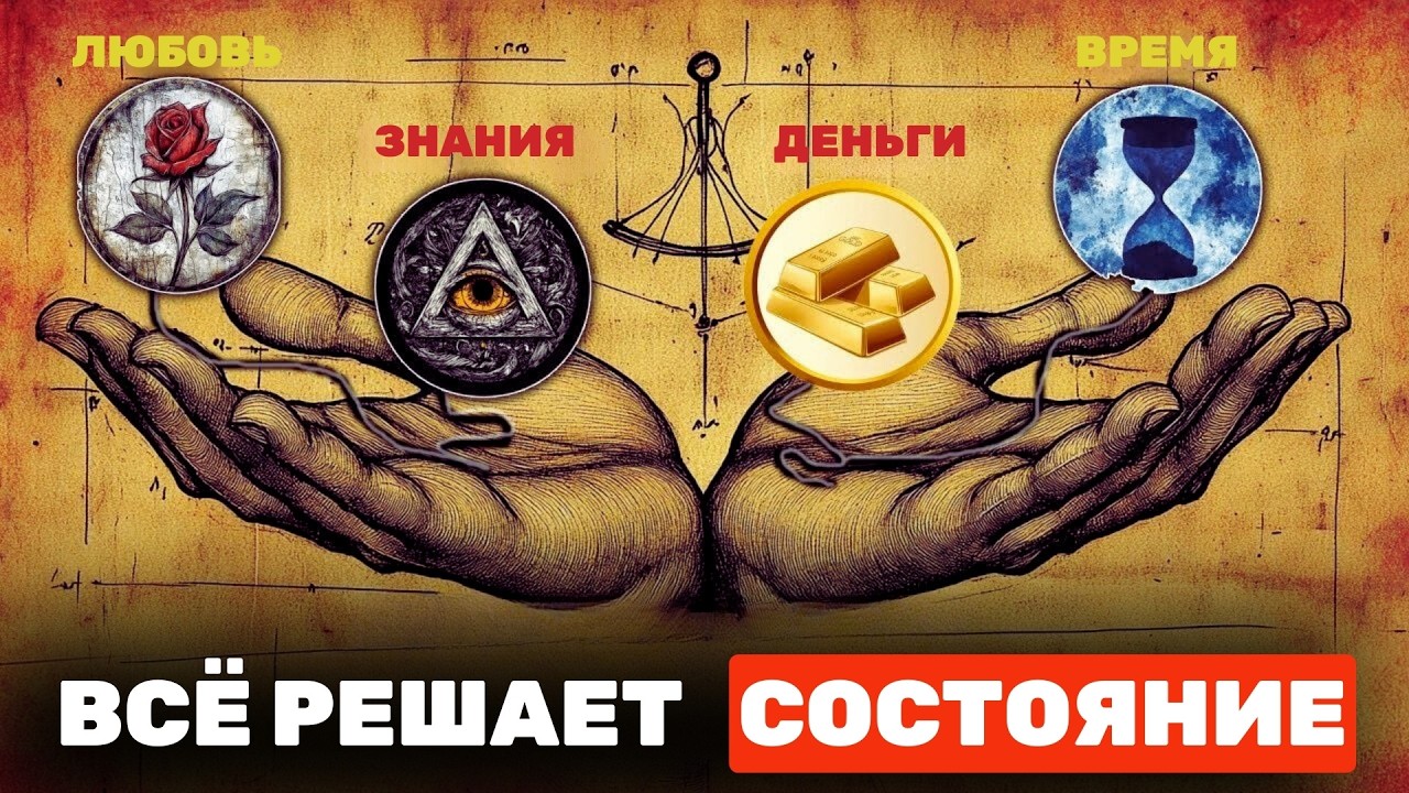 Человеческая рука УПРАВЛЕНИЯ реальностью (практические техники без воды)