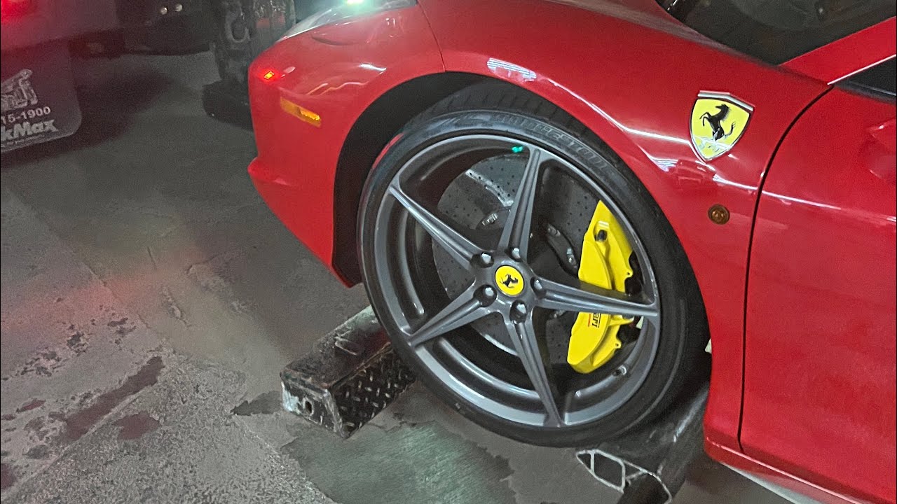 Exotic Car Ferrari Recovery - Towing From Parking Garage Miami 