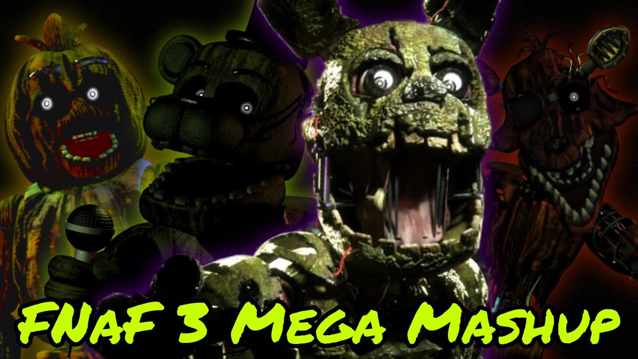 FNaF 3 Mega Mashup (20 SONGS) | FNaF 3 Anniversary Special