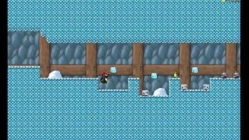 Supertux 0.5.1:Original land part 4:Cave