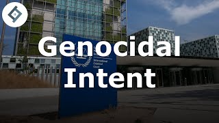 Genocidal Intent | International Criminal Law
