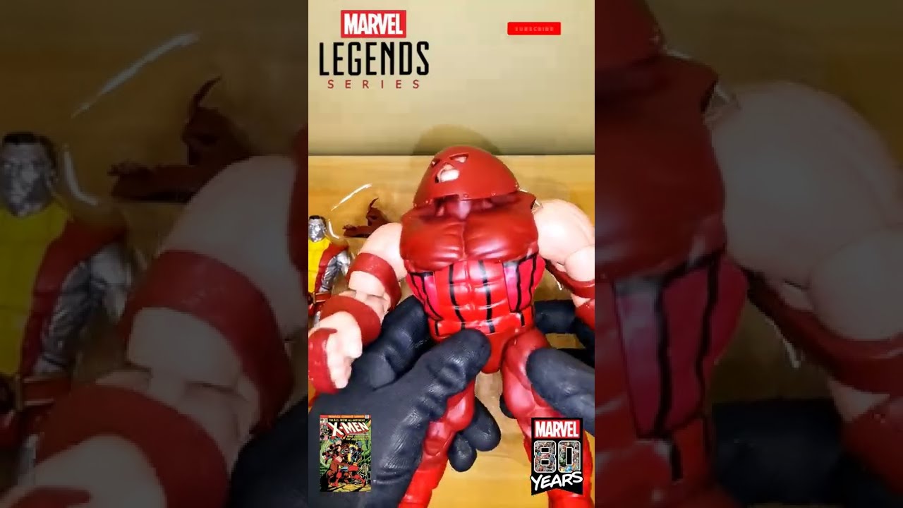 MARVEL LEGENDS COLOSSUS VS JUGGERNAUT 80TH ANNYVERSARY 1 12 ACTION FIGURES