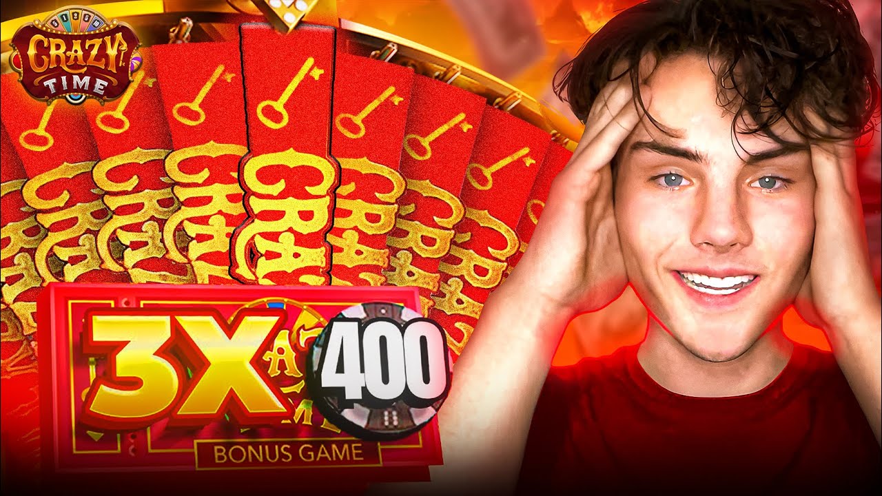 I Hit Crazy Time Game Show With a Big Multi and Cashed Out BIG!