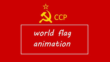 Flag Animation || World flag animation but it