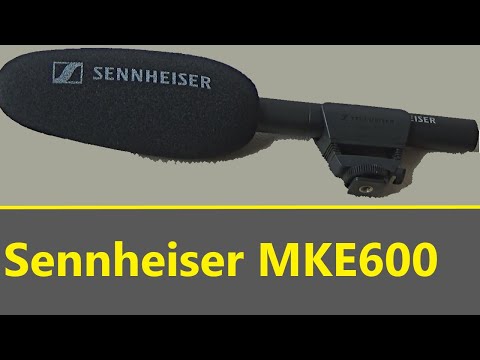 Sennheiser MKE 600 Camcorder Shotgun Condenser Microphone Review