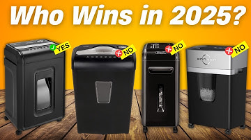 Best Paper Shredders 2025 - The Only 5 To Consider Today