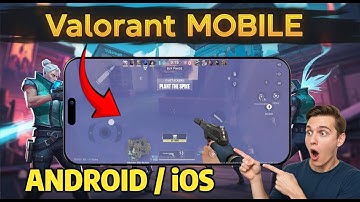 Valorant Mobile Gameplay 🎮 | First Look at Android & iOS Edition with Smooth Controls