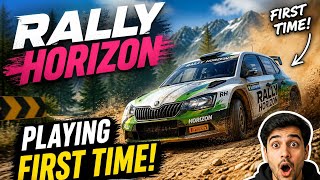 Playing rally Horizon First time 