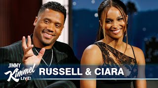 Ciara \& Russell Wilson on Competing with Each Other \& Russell Spending $1 Million a Year on His Body