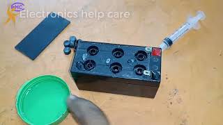 How to repair battery at home