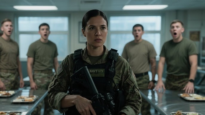 Cornered By Four Trainees in Cafeteria—Less Than A Minute Later,They  Understood She Was A Navy SEAL. - YouTube