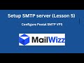 Configure VPS server for postal SMTP Installation.