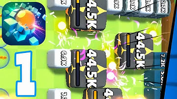 Crazy Bricks Destroyer - Gameplay Walkthrough Part 1 , ANDROID, iOS