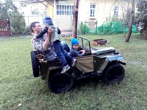 ГАЗ 67 детский автомобильчик