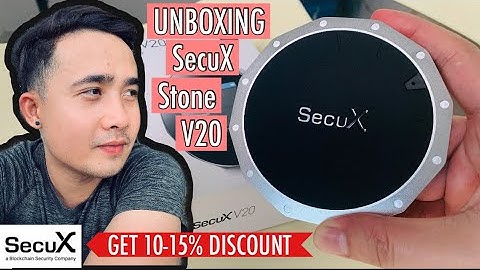 Unboxing SecuX Stone V20 Crypto-Asset Hardware Wallet + Setup Tutorial | Review