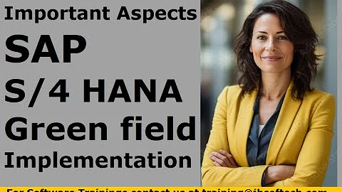SAP S4HANA Greenfield Implementation  New Version 2024