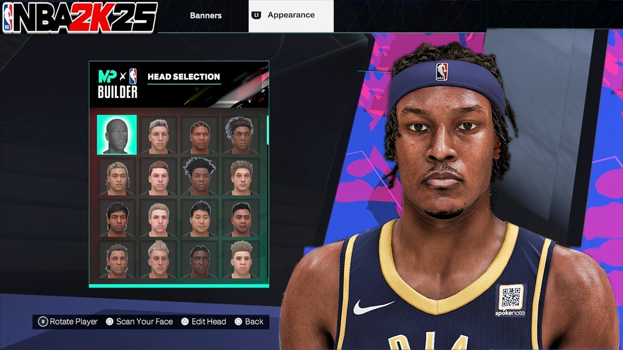 NBA 2K25 Best Myles Turner Face Creation - YouTube