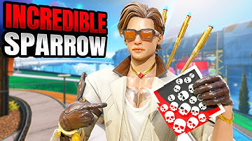 INCREDIBLE SPARROW SOLO & 25 KILLS GAME (Apex Legends Gameplay)