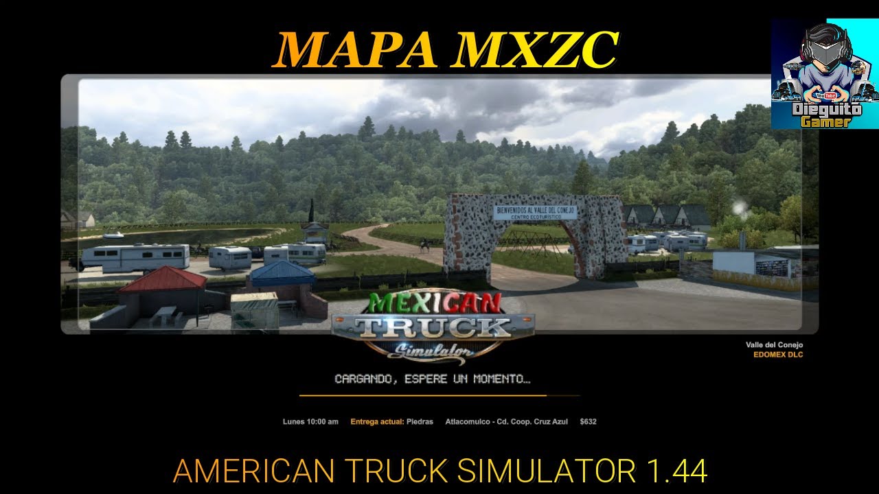 🚛🚛 ATS 1.44 DESCARGA E INSTALACIÓN MAPA MXZC🚚🚚