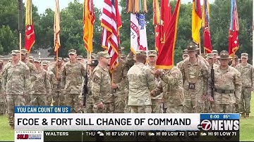 FCOE & Fort Sill Change of Command
