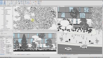 Revit people human figures, scalable trees, plants & more Arquitree general workflow tutorial