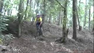 Mountain Bike Crashes in The Conigree Ledbury .avi