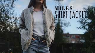 Process making of the Miles shirt jacket - Ozetta - Project focus