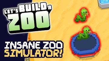 THE BEST NEW ZOO SIMULATOR GAME! (Let