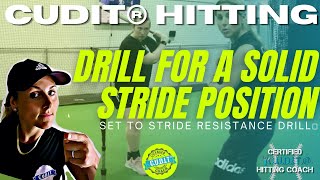 Common Stride Issues + How To Fix w. Softball and Baseball Hitters [Softball Baseball Hitting Tips] screenshot 2