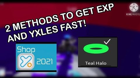 2 methods to earn Yxles and levels fast in Tower Of Hell! Teal Halo and Pink Halo Grinding!