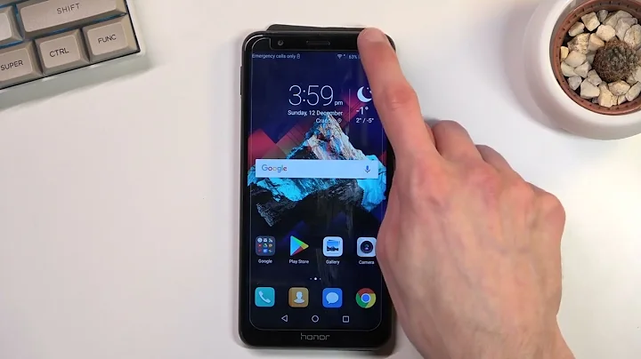 How to Enable Power Saving Mode on HUAWEI HONOR 7X - Battery Saver