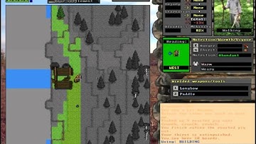 Lets Play Unreal World 26 -- Our First Shack is Complete