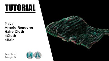 Creating a Furry Cloth In Maya And Arnold Renderer - Tutorial
