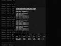 🎓 Student Result System in Java ⚡ | Mini Project in 30 Seconds! ☕ || By Biren Sha  #coding #java