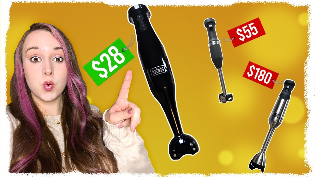 CAN This $28 Immersion Blender Out Perform The Vitamix? | BLT kitchen